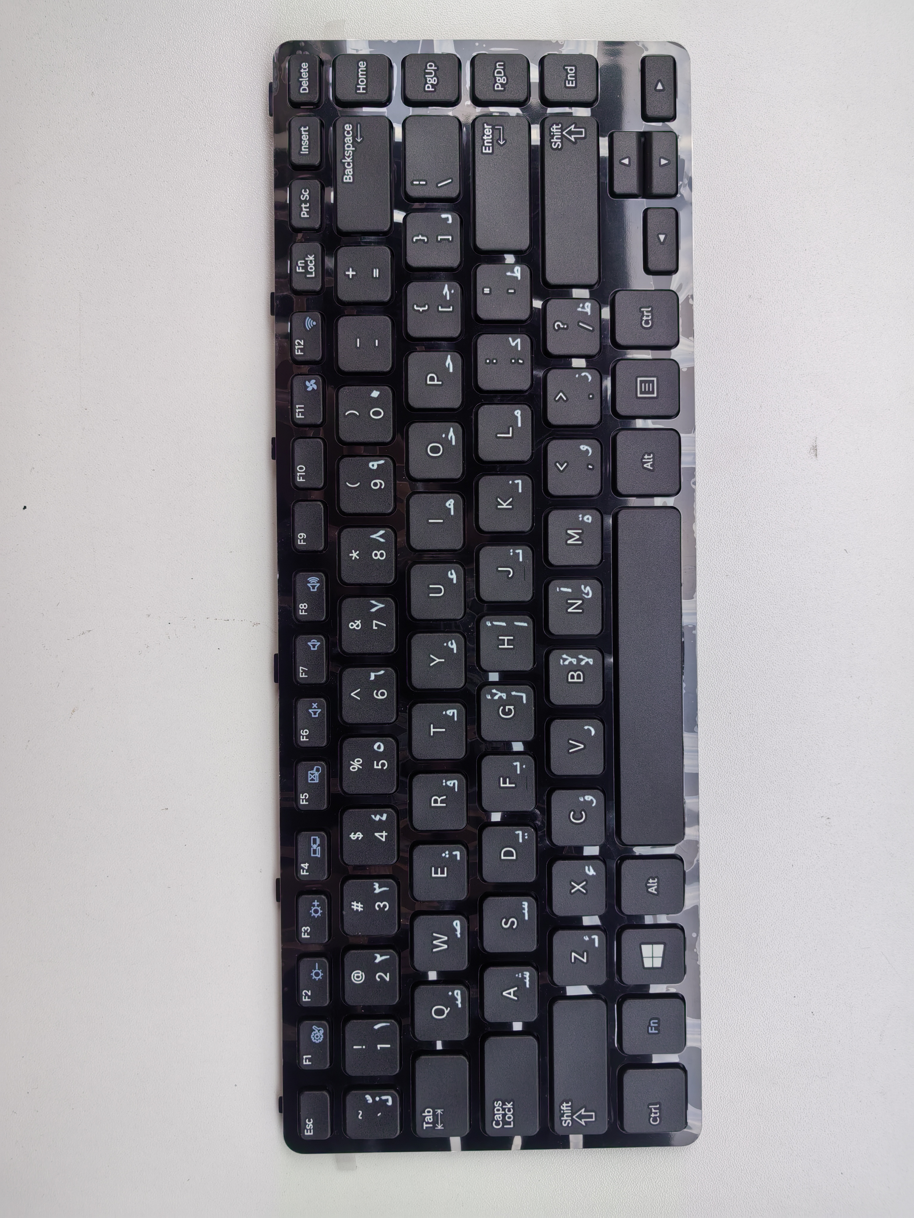 Picture of New Replacement Laptop Keyboard For SAMSUNG 355V4C BLACK FRAME BLACK AR Layout